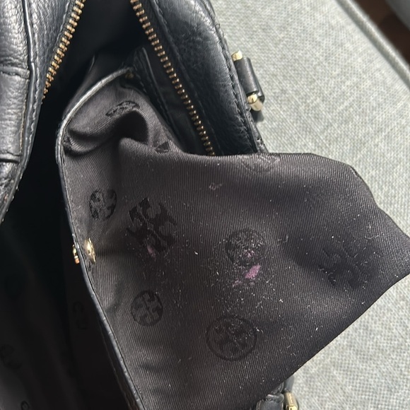 Tory Burch Bryant Mini Leather Satchel in Black - Picture 12 of 17